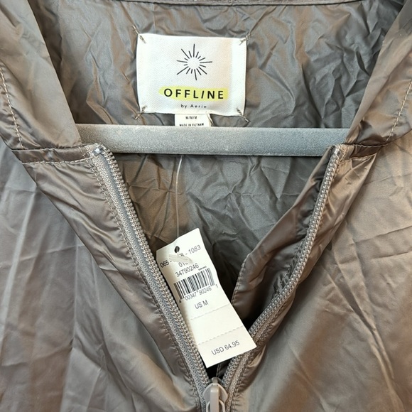 NWT Aerie Offline Windbreaker Half Zip - Picture 2 of 5